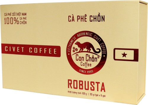 Cà phê chồn Robusta - Cà Phê Con Chồn Vàng C7 - Công Ty TNHH Sản Xuất - Thương Mại Hucafood